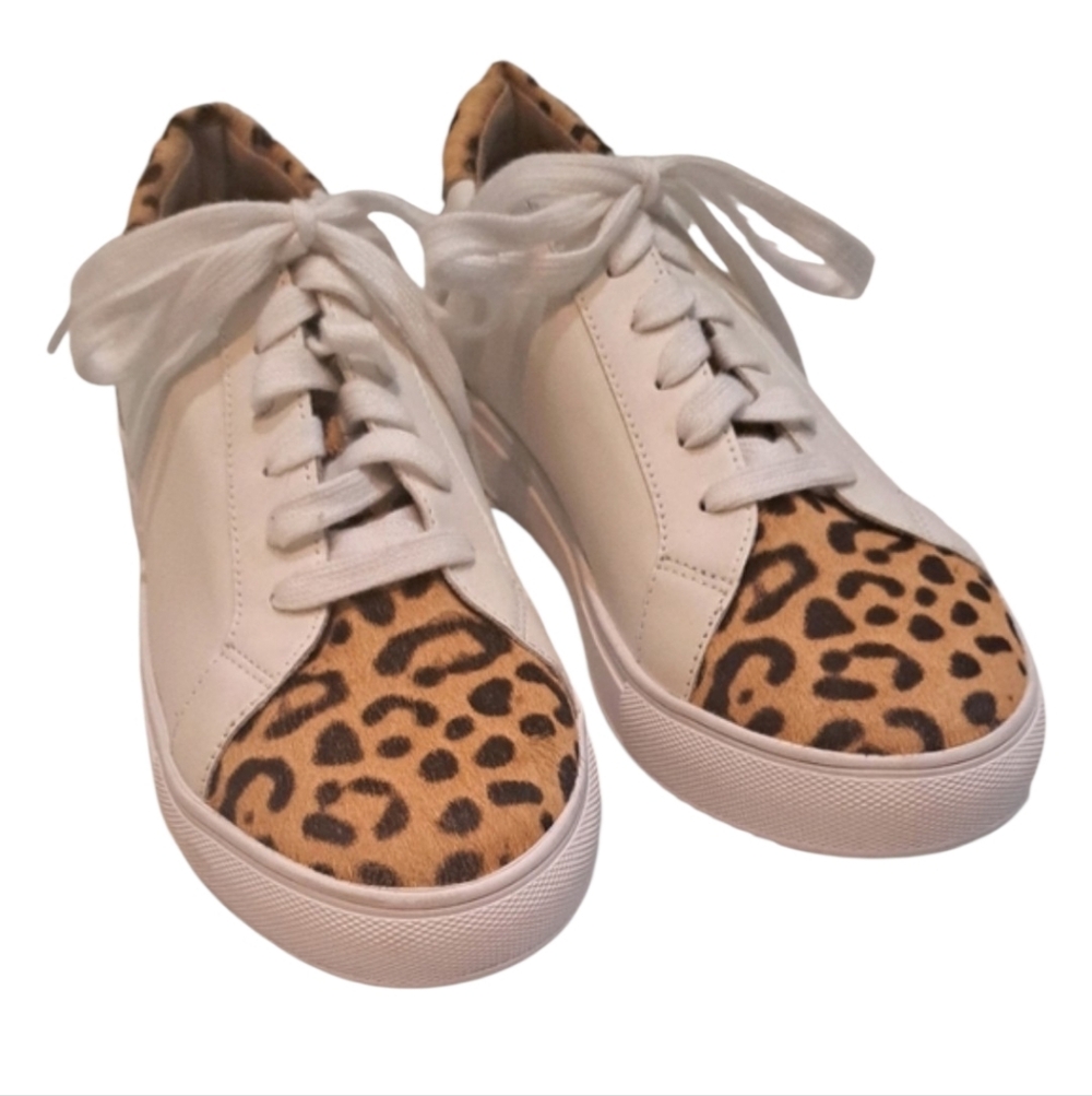 Halogen Cheetah Print Sneakers, Size 9 - Picture 1 of 6